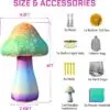 OZIS 6FT Inflatable Mushroom with Built-in LED Light