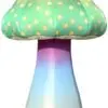 OZIS 6FT Inflatable Mushroom with Built-in LED Light