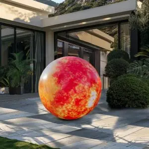 OZIS 23.6in LED Inflatable Mars Planet Balloon