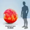 OZIS 23.6in LED Inflatable Mars Planet Balloon