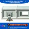 OZIS Paint Booth Air Draft Device (Elephant Trunk)
