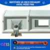 OZIS Paint Booth Air Draft Device (Elephant Trunk)