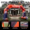 OZIS 20FT Halloween Inflatable Arch (No Lights)