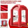 OZIS 8.2x5.2x5.2FT Inflatable Money Machine Booth