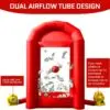 OZIS 8.2x5.2x5.2FT Inflatable Money Machine Booth