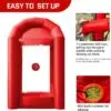 OZIS 8.2x5.2x5.2FT Inflatable Money Machine Booth