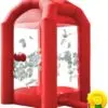 OZIS 8.2x5.2x5.2FT Inflatable Money Machine Booth