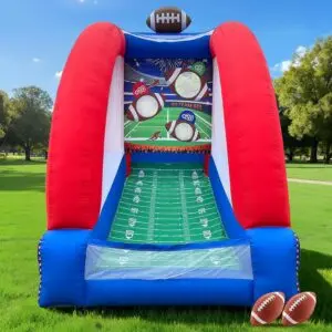 OZIS Inflatable Football Toss Carnival Game
