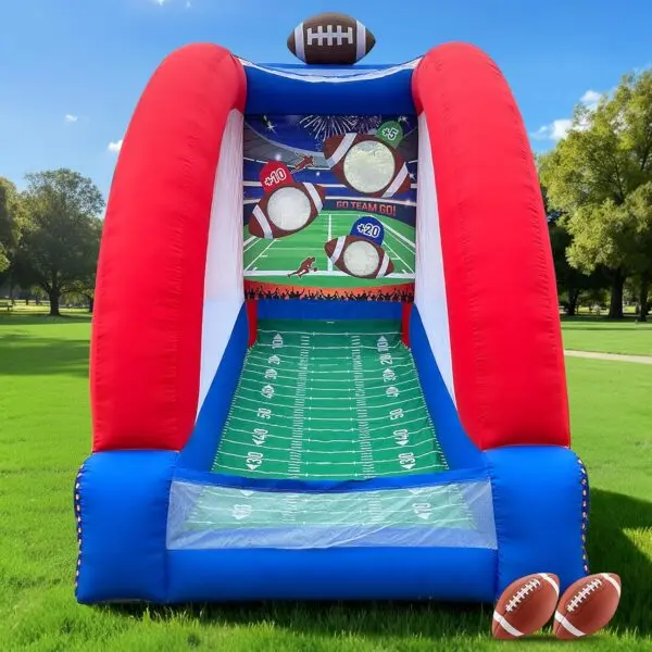 OZIS Inflatable Football Toss Carnival Game