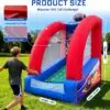 OZIS Inflatable Football Toss Carnival Game