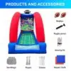 OZIS Inflatable Football Toss Carnival Game