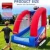 OZIS Inflatable Football Toss Carnival Game