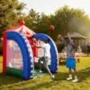 OZIS Inflatable Basketball Hoop Shot Game with Built-in Blower