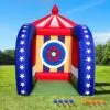 OZIS Inflatable Basketball Hoop Shot Game with Built-in Blower