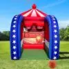 OZIS Inflatable Basketball Hoop Shot Game with Built-in Blower