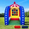 OZIS Inflatable Basketball Hoop Shot Game with Built-in Blower