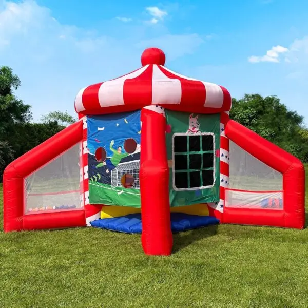 OZIS 5-in-1 Inflatable Carnival Game Court