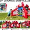 OZIS 5-in-1 Inflatable Carnival Game Court