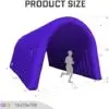 OZIS 16FT Inflatable Football Tunnel Entrance