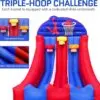 OZIS Inflatable Basketball Hoop Shoot Game (Easy Setup)