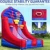 OZIS Inflatable Basketball Hoop Shoot Game (Easy Setup)