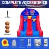 OZIS Inflatable Basketball Hoop Shoot Game (Easy Setup)