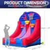 OZIS Inflatable Basketball Hoop Shoot Game (Easy Setup)