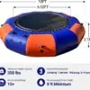OZIS 10FT Inflatable Water Trampoline