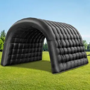 OZIS 10FT Inflatable Sport Tunnel, Black