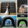 OZIS 10FT Inflatable Sport Tunnel, Black