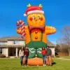 OZIS 23FT Inflatable Gingerbread Man