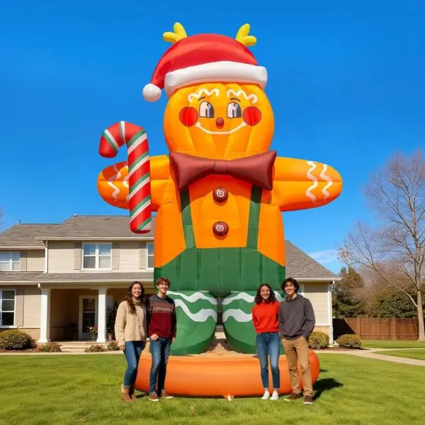 OZIS 23FT Inflatable Gingerbread Man