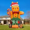OZIS 23FT Inflatable Gingerbread Man