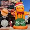 OZIS 23FT Inflatable Gingerbread Man