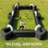 OZIS Inflatable Soccer Pool Table Game