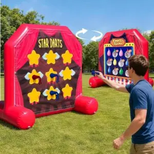 OZIS 6.1FT 2-in-1 Tic-Tac-Toe Carnival Game