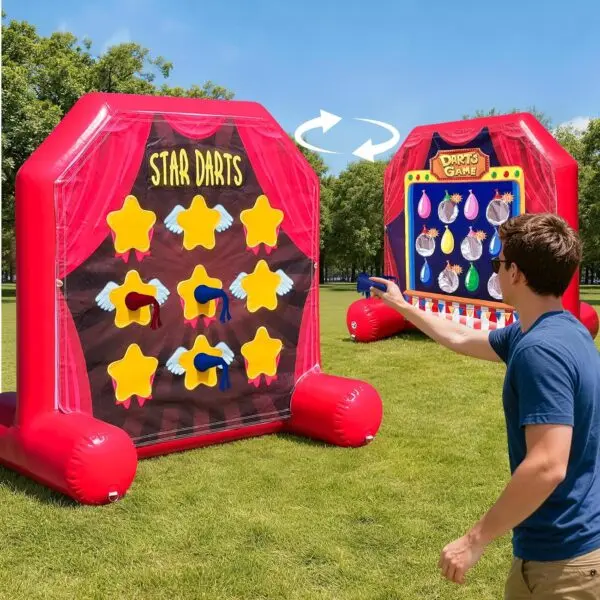 OZIS 6.1FT 2-in-1 Tic-Tac-Toe Carnival Game