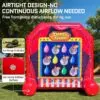 OZIS 6.1FT 2-in-1 Tic-Tac-Toe Carnival Game