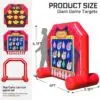 OZIS 6.1FT 2-in-1 Tic-Tac-Toe Carnival Game