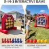 OZIS 6.1FT 2-in-1 Tic-Tac-Toe Carnival Game