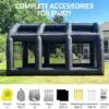 OZIS Inflatable Batting Cage with Blower