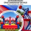 OZIS Inflatable Basketball Party Game with 4 Balls & Blower