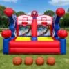 OZIS Inflatable Basketball Party Game with 4 Balls & Blower