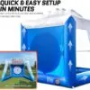 OZIS Inflatable Axe Throwing Ball Toss Game