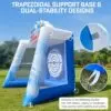 OZIS Inflatable Axe Throwing Ball Toss Game