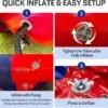 OZIS 6.5FT Inflatable Dome Rocker Bouncer