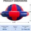 OZIS 6.5FT Inflatable Dome Rocker Bouncer