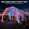 OZIS 39x20x13FT Inflatable Nightclub Party Tent with Pavilion