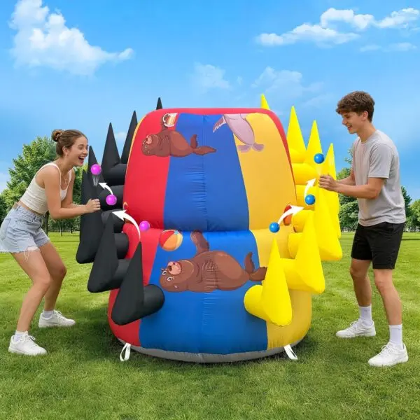 OZIS Inflatable Floating Ball Passing Carnival Game