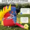 OZIS Inflatable Floating Ball Passing Carnival Game